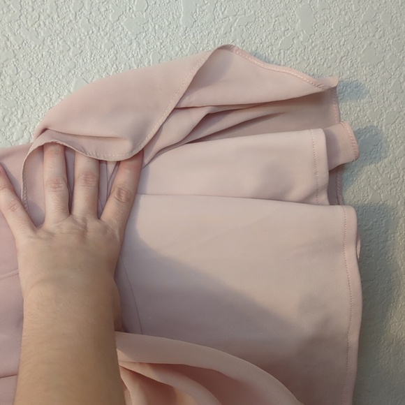 Show Me Your MuMu Amanda blush sleeveless backless halter maxi dress - Picture 8 of 11